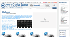Desktop Screenshot of henrycharlesestates.com